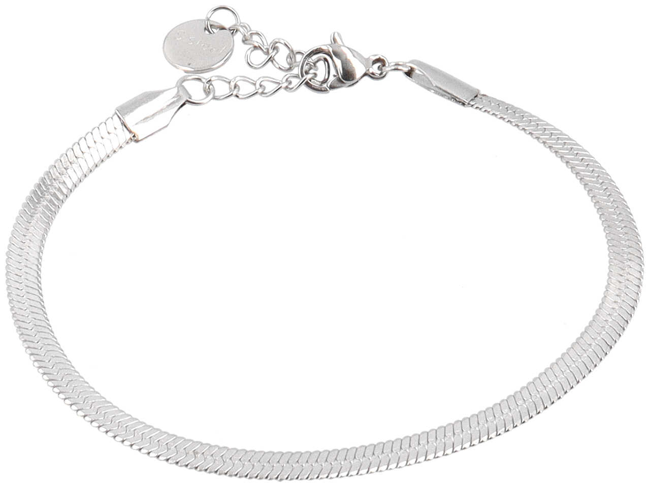 BRACCIALE PIATTINA IN ACCIAIO SECONDA