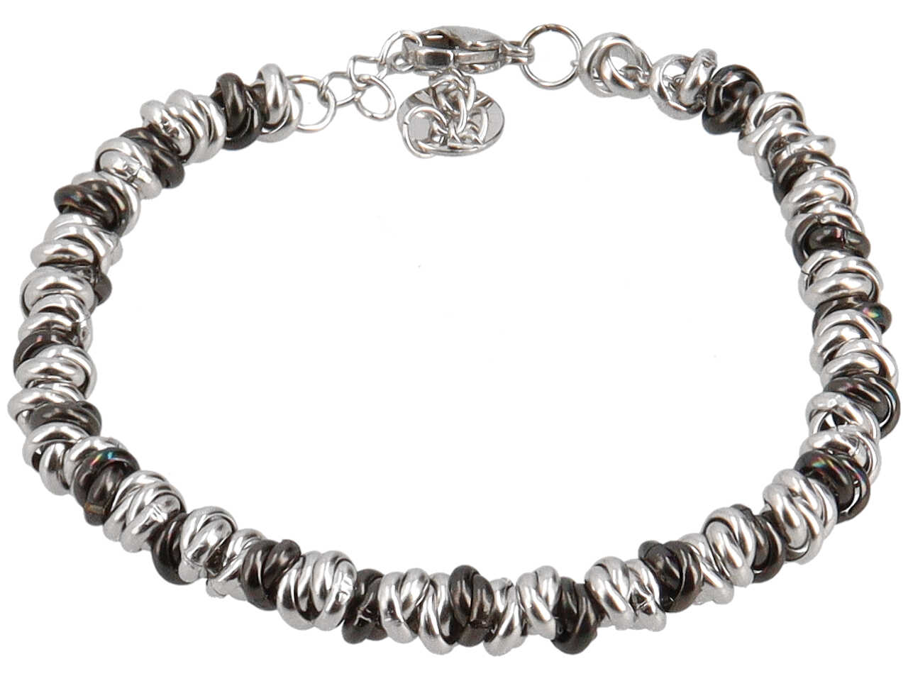 BRACCIALE IN ACCIAIO CON RONDELLE ACCI BRACCIALE IN ACCIAIO CON RONDELLE ACCI