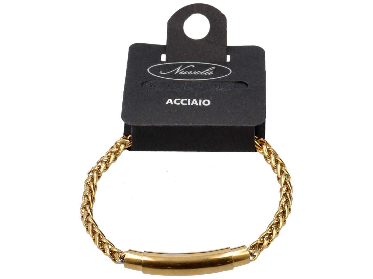 BRACCIALE CURVO CON MAGLIA ORO BRACCIALE CURVO CON MAGLIA ORO