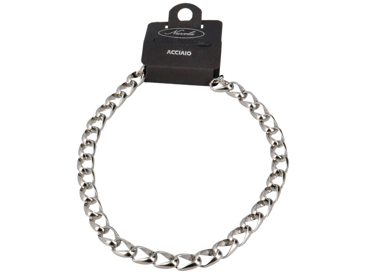 COLLANA C/ANELLI RITORTI