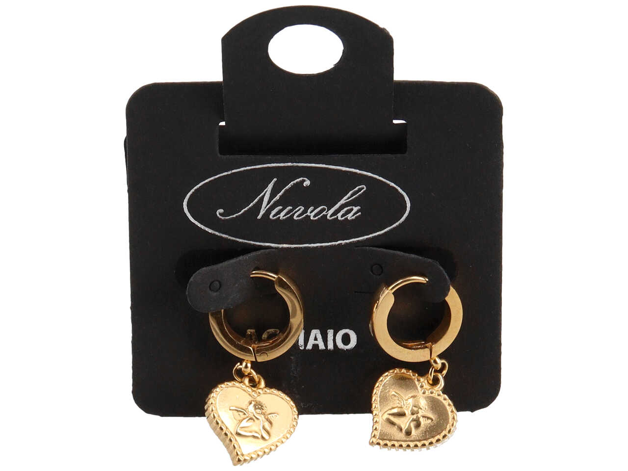 BRACCIALE A CATENA CON CUORE E ANGELO BRACCIALE A CATENA CON CUORE E ANGELO