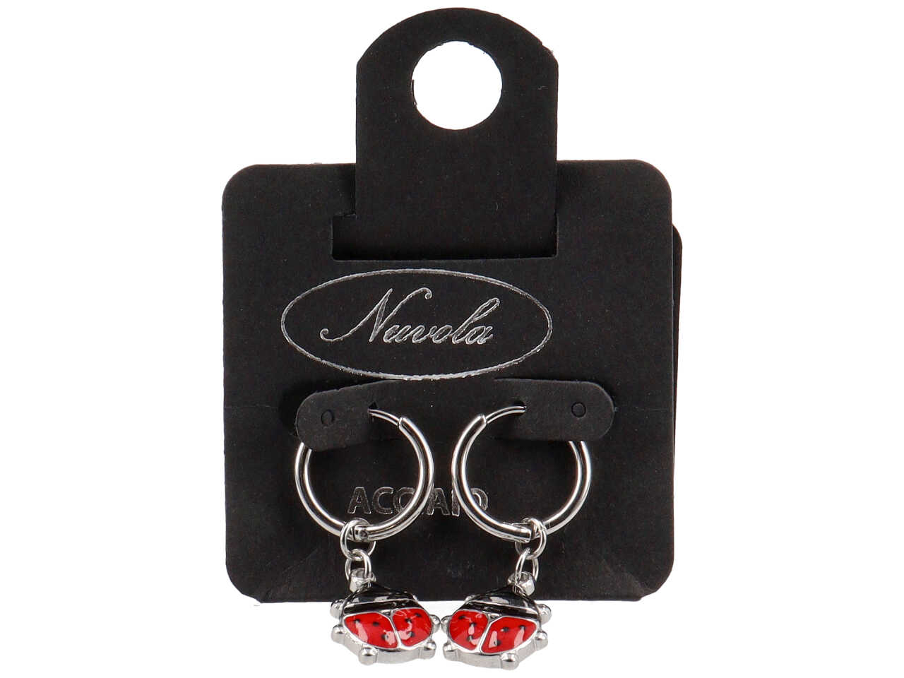 CERCHIETTI CON PENDENTE COCCINELLA