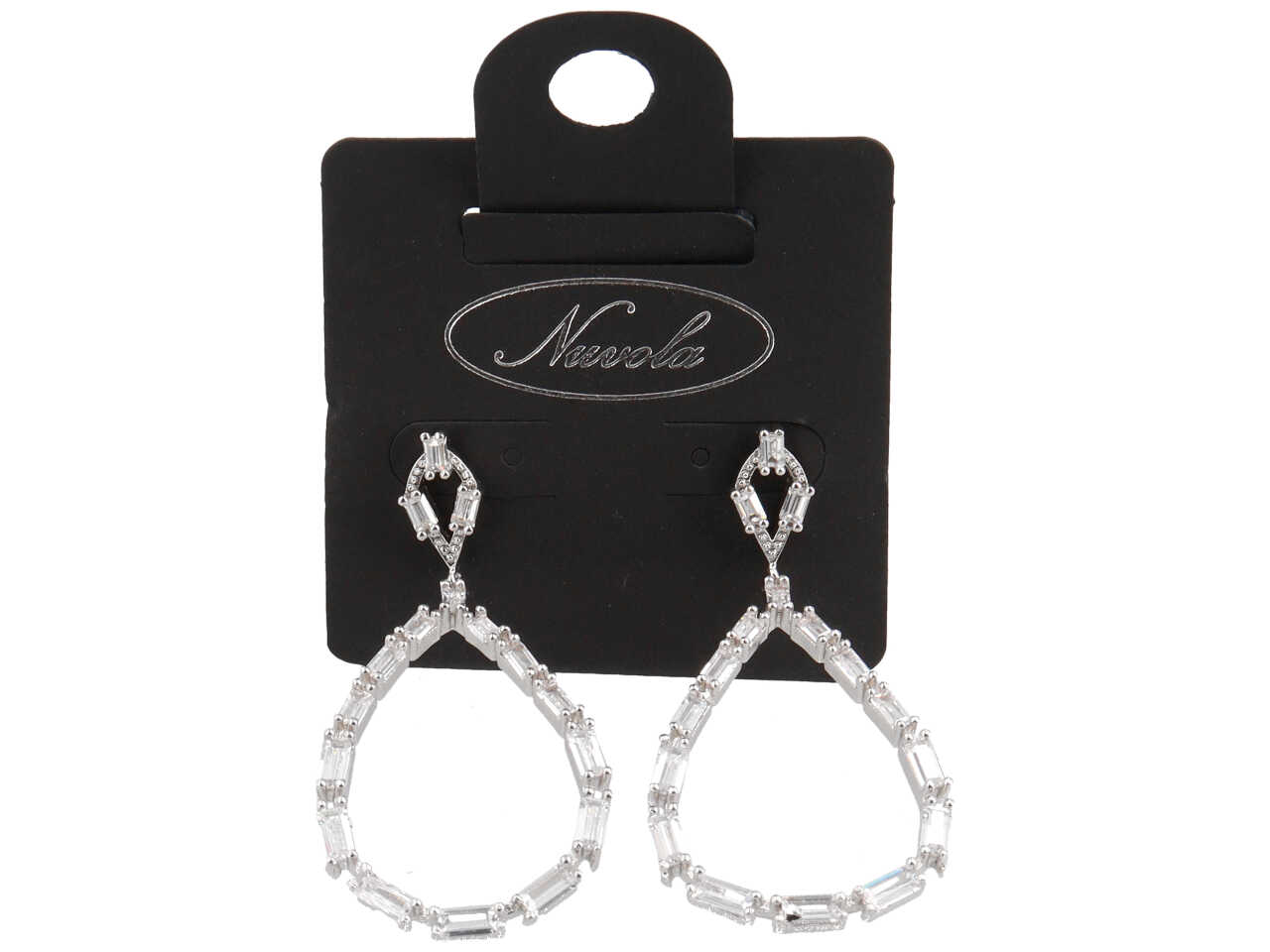 ORECCHINI A FORMA DI GOCCIA FORATA