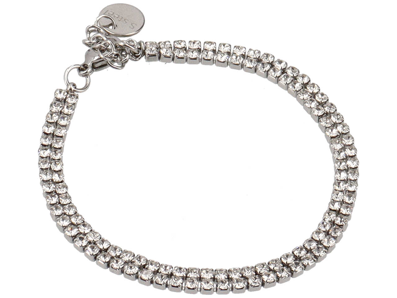 BRACCIALE TENNIS A 2 FILI BRACCIALE TENNIS A 2 FILI