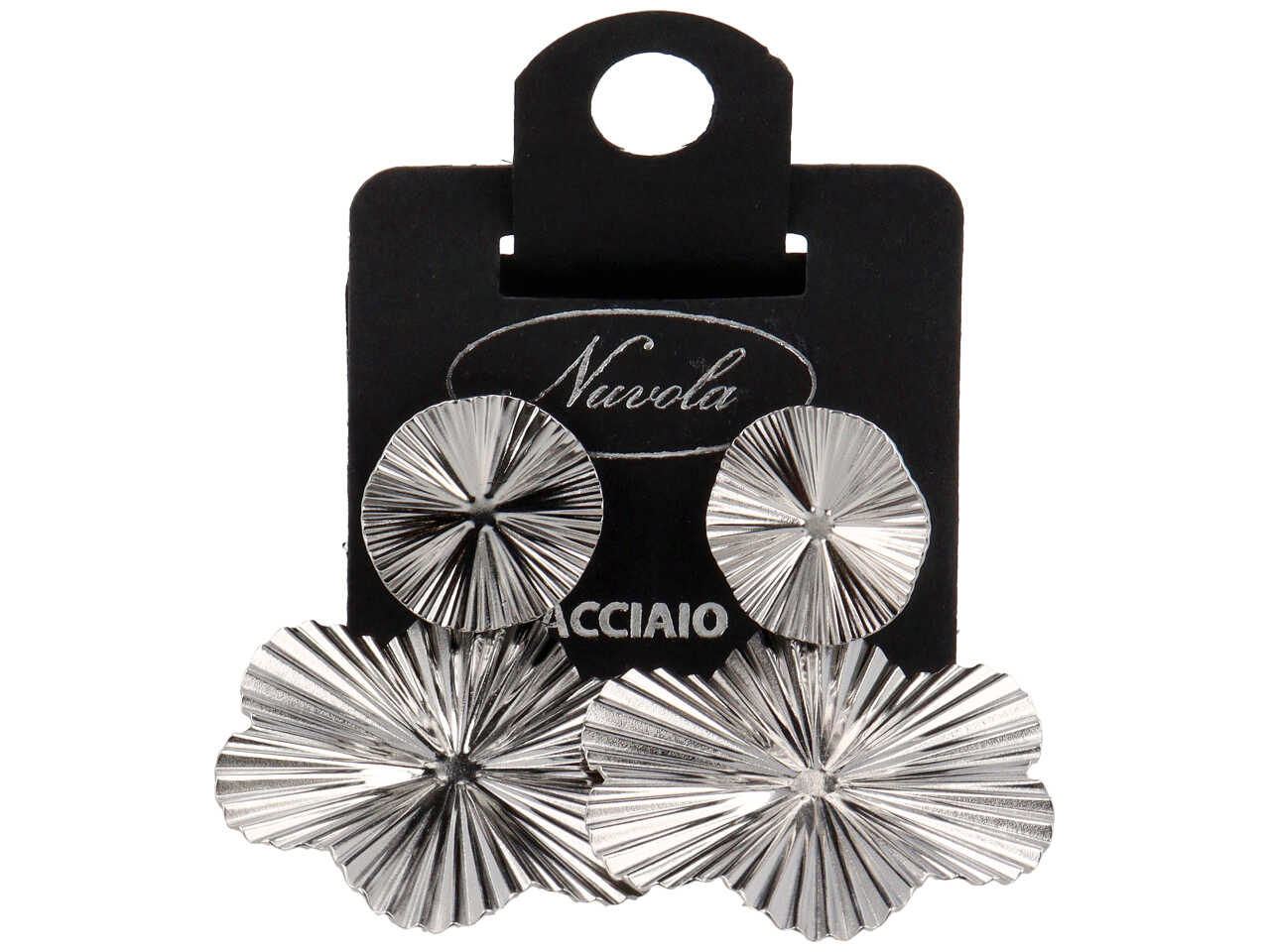 ORECCHINO PRISMATIC TONDO E FIORE