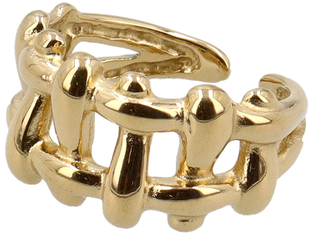 ANELLO REGOLABILE CON STACCIONATA ORO ANELLO REGOLABILE CON STACCIONATA ORO