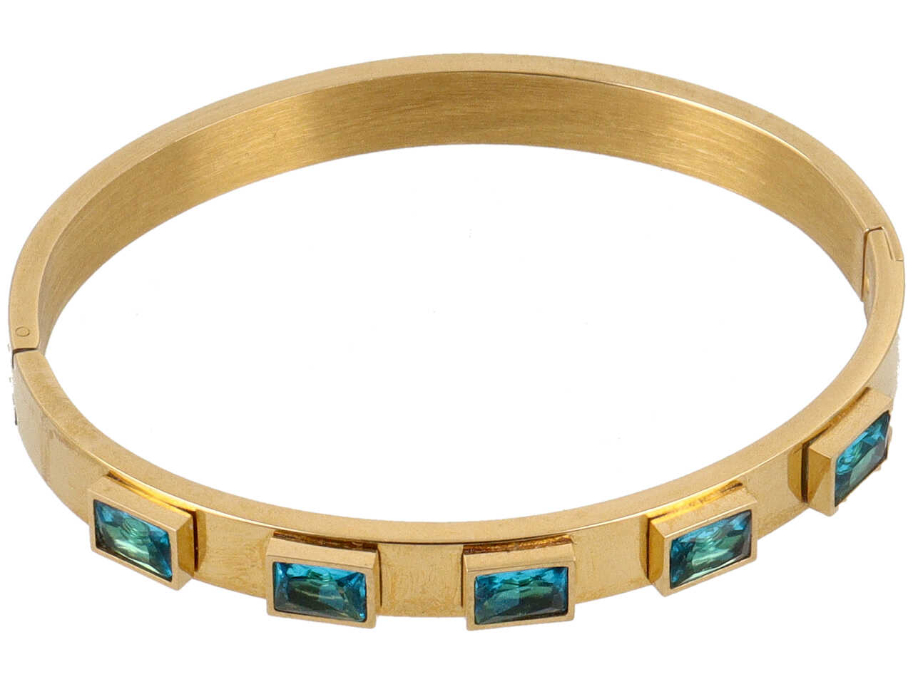 BRACCIALE MANETTA PIETRE RETTANGO.ORO BRACCIALE MANETTA PIETRE RETTANGO.ORO