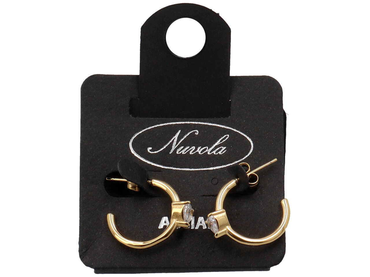 ORECCHINI CERCHIETTO 20MM CON CUORE