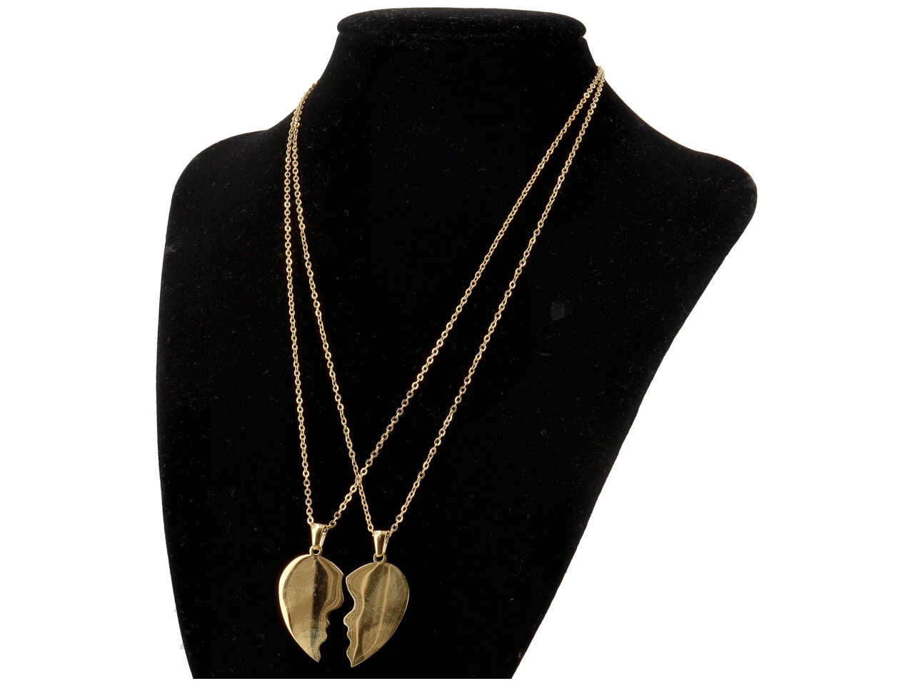 SET 2 COLLANE CUORI SPEZZ.ORO