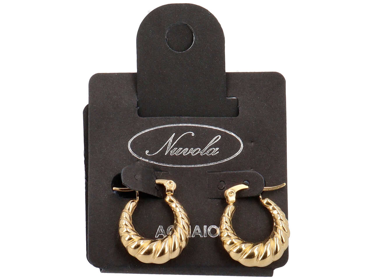 CERCHIETTO 20MM A U CROISSANT ORO