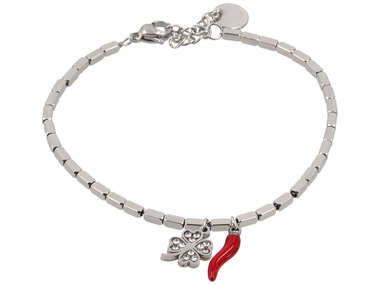BRACCIALE CUBETTI 3D CON CORNO E QUAD. BRACCIALE CUBETTI 3D CON CORNO E QUAD.