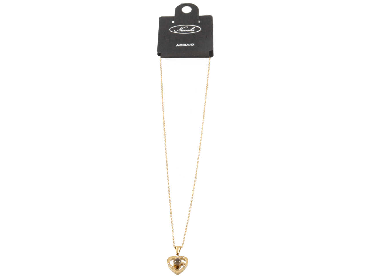 CATENINA CON CUORICINO ORO CATENINA CON CUORICINO ORO