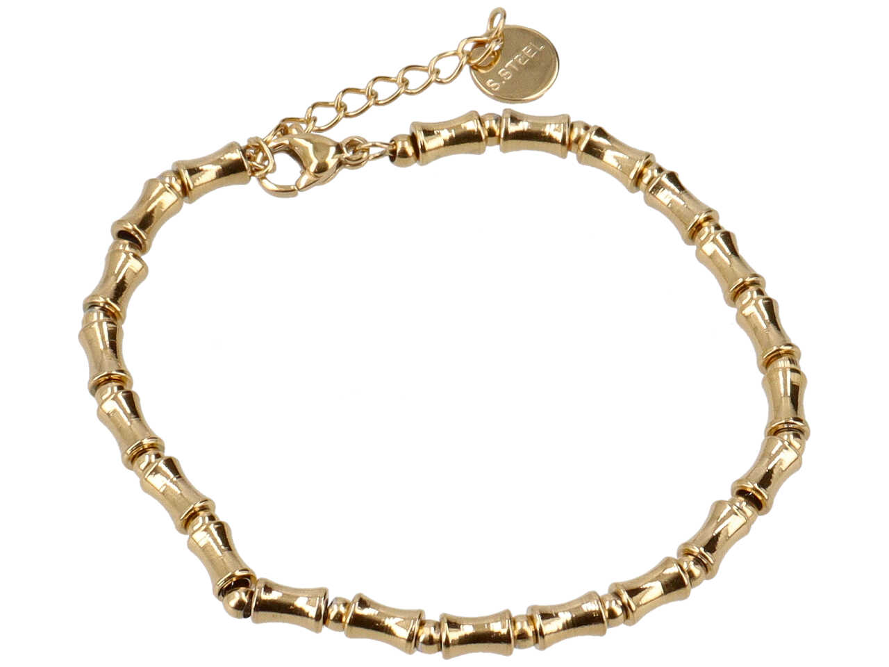 BRACCIALETTO CATENA BAMBOO ORO