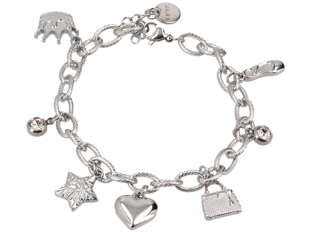 BRACCIALETTO CHARME SOGGETTI MISTI