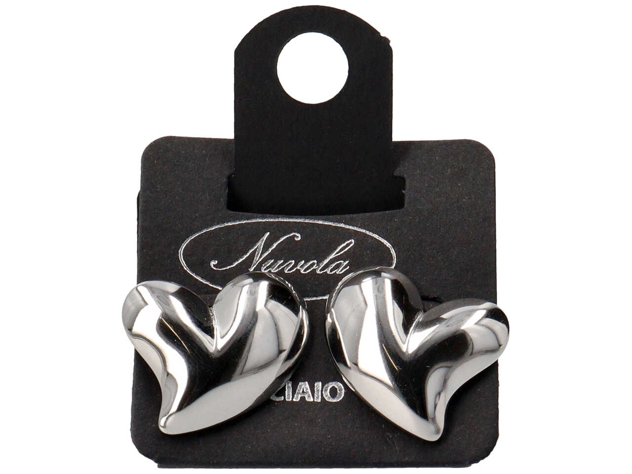 ORECCHINI BOTTONE CUORE SWEET 25MM