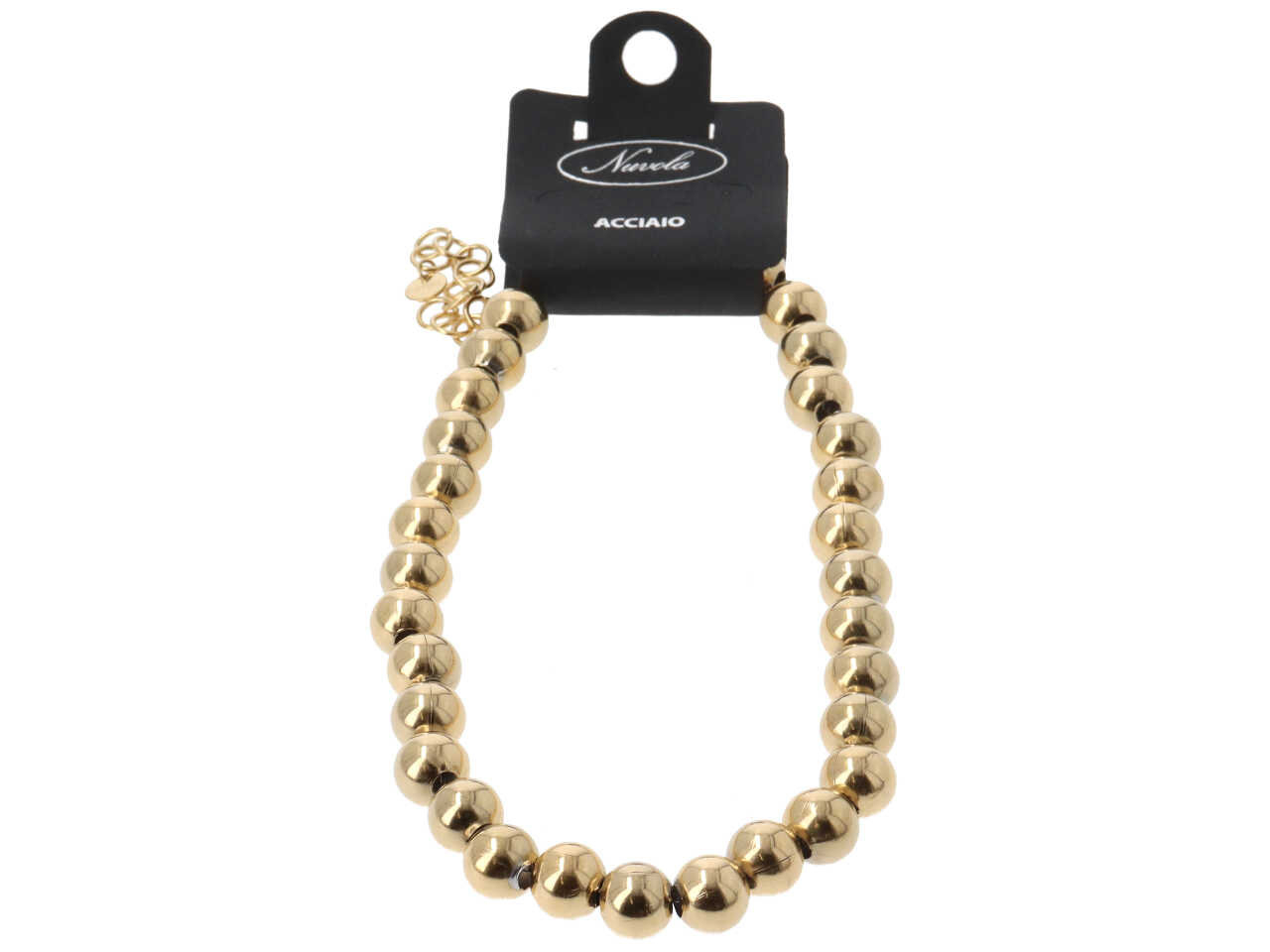 COLLANA A SFERE 3D3A MISURA ORO COLLANA A SFERE 3D3A MISURA ORO