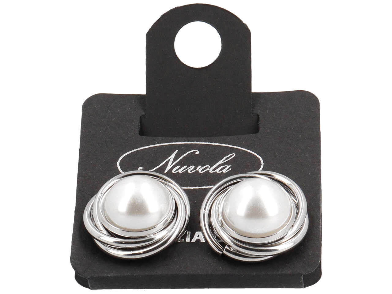 ORECCHINI 3CERCHI INTR.E PERLA