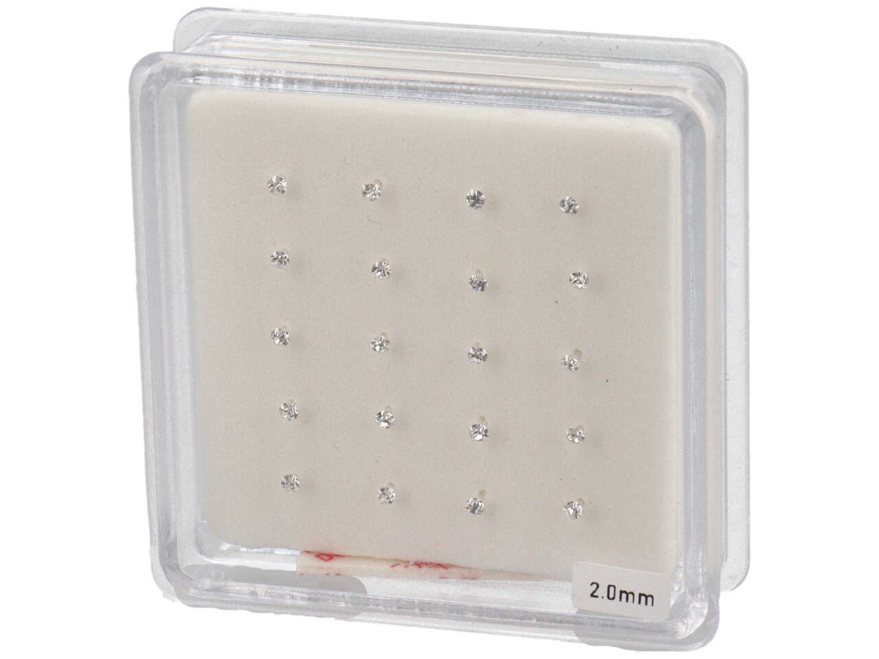 ORECCHINI NASO C/PUNTO LUCE 20MM 20PZ