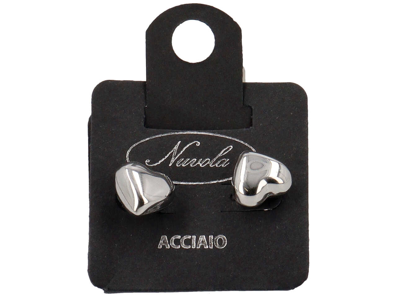 ORECCHINI CUORE 3D 1A MISURA 15MM