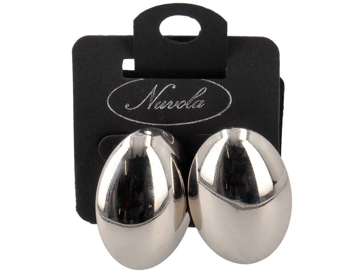 ORECCHINI OVALE 3D MAXI 3A MISURA