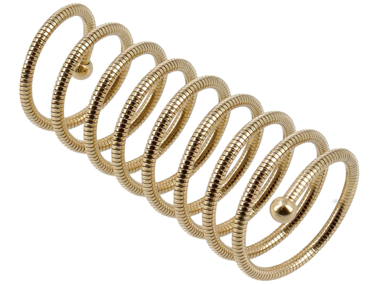 ANELLO SPIRALE GRANDE SNAKE ORO ANELLO SPIRALE GRANDE SNAKE ORO