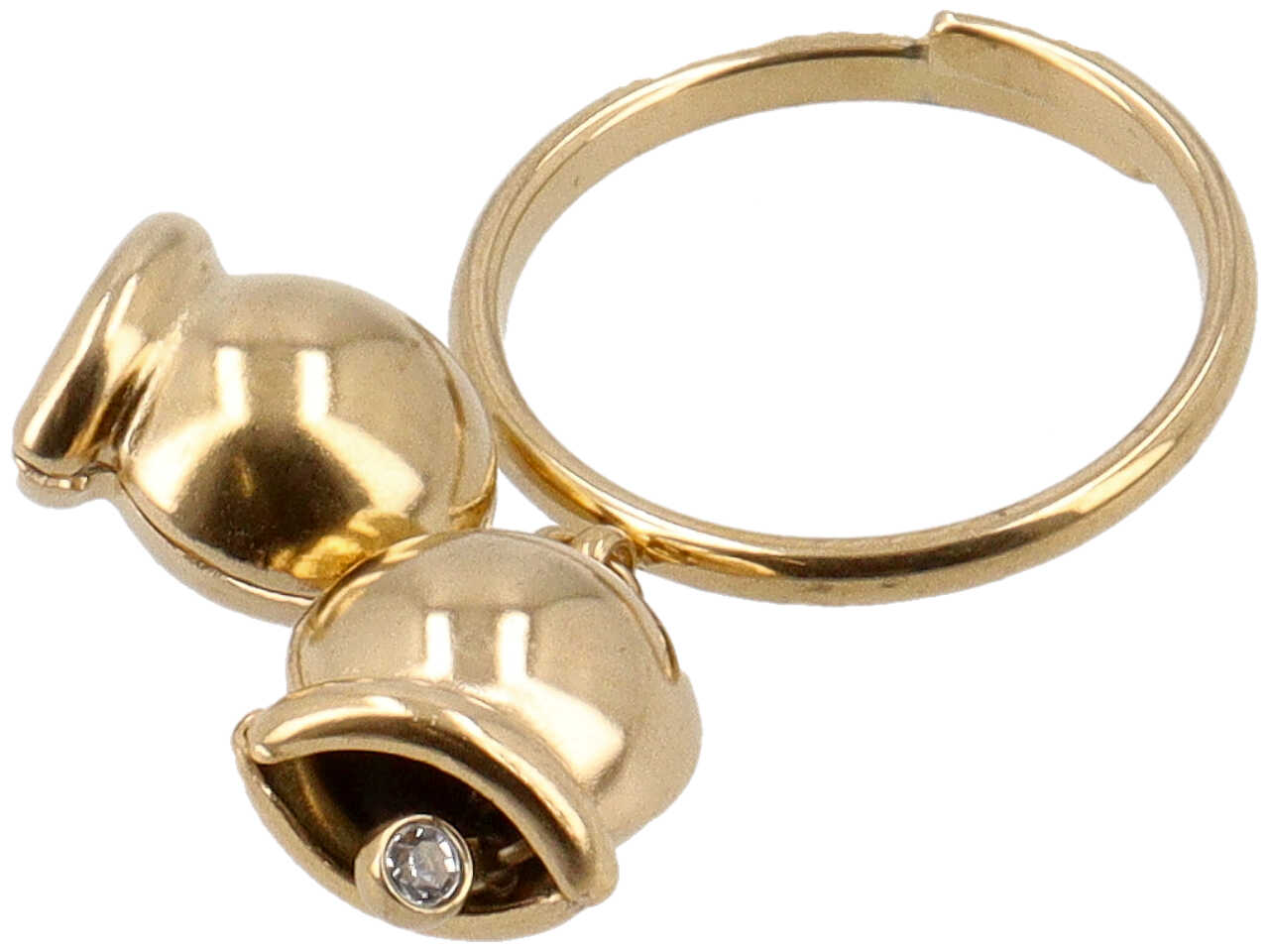 ANELLO REGOL.DOPPIA CAMPANELLA ORO ANELLO REGOL.DOPPIA CAMPANELLA ORO