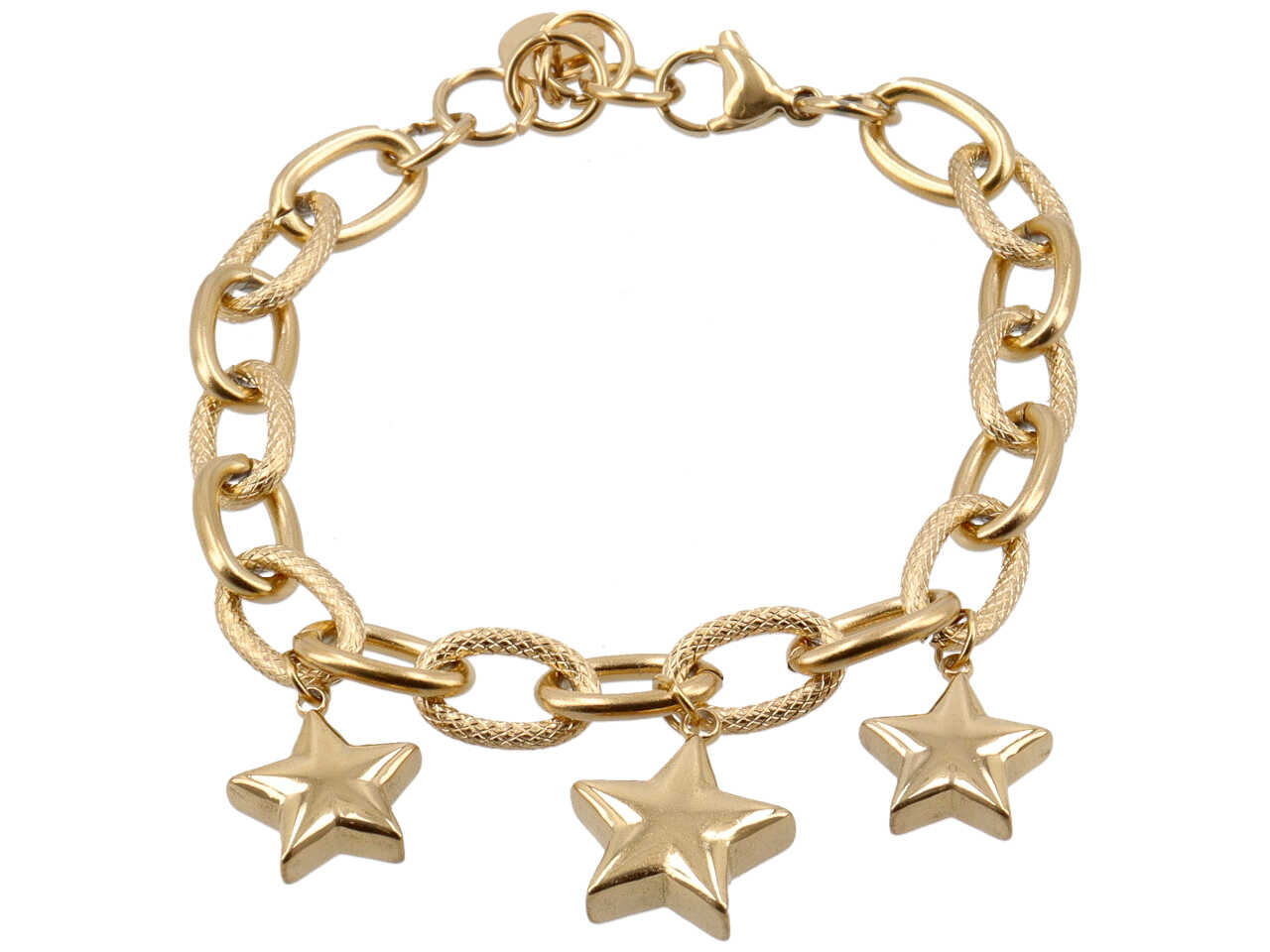 BRACCIALE CHARME ANELLI RIG.3STELLE 3D BRACCIALE CHARME ANELLI RIG.3STELLE 3D