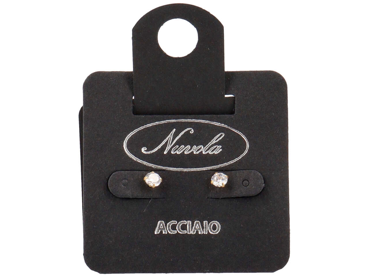 ORECCHINI CON PUNTO LUCE TONDO 1A MISUR