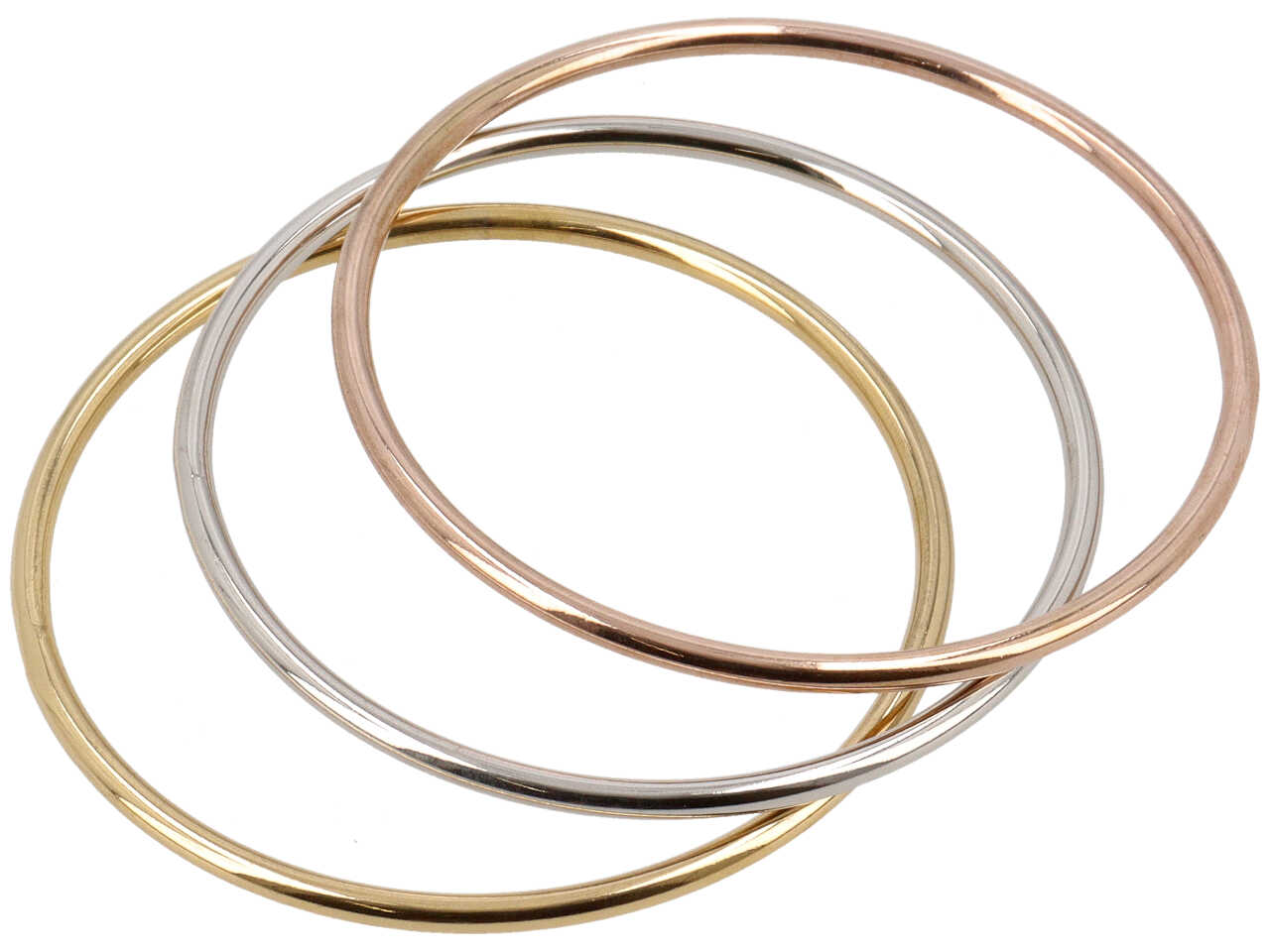 BRACCIALE TRIS CERCHI ACCIAIO 3 TONI BRACCIALE TRIS CERCHI ACCIAIO 3 TONI