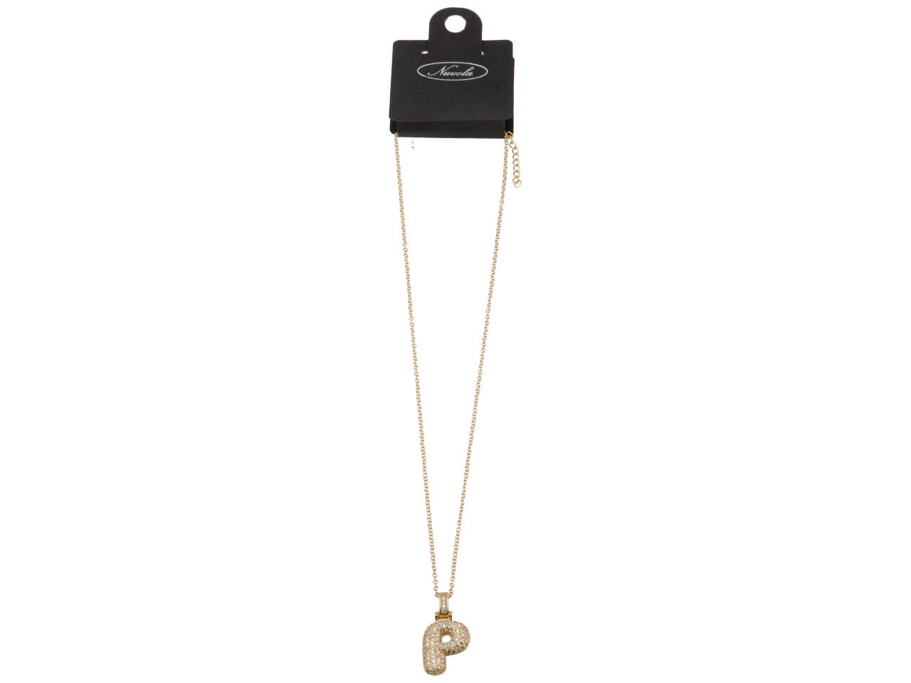 COLLANA ACC.LETTERA OTTONE ORO P COLLANA ACC.LETTERA OTTONE ORO P