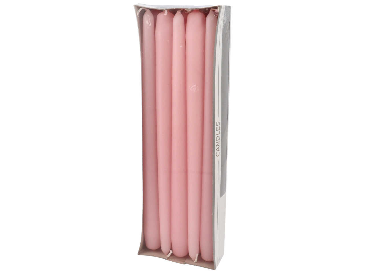 CANDELA CONICA 290/22 10PZ OPACA ROSA CANDELA CONICA 290/22 10PZ OPACA ROSA