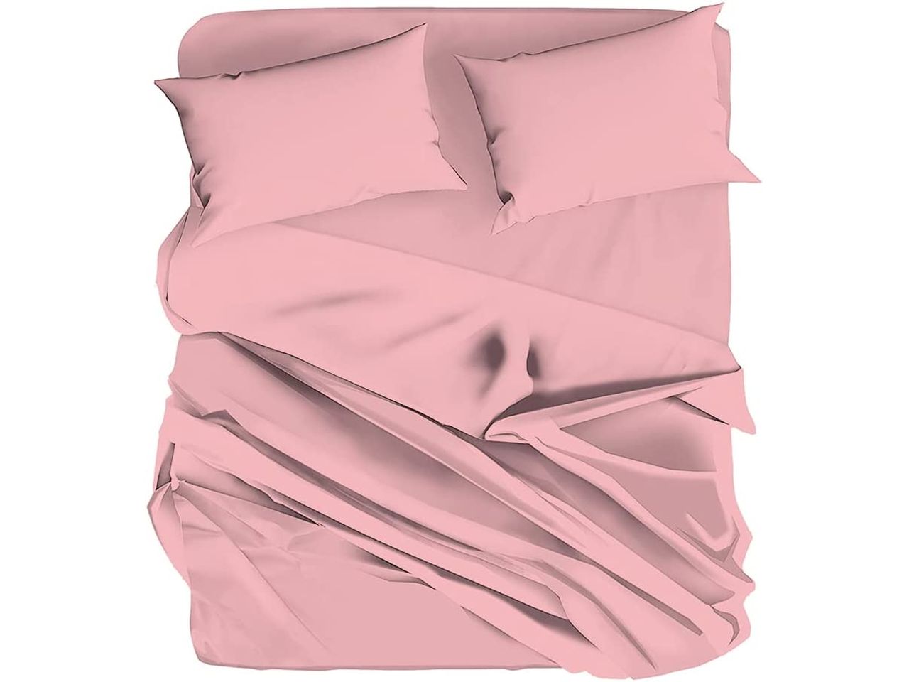 COMPLETO LETTO COLOR.2P ROSA 05300541