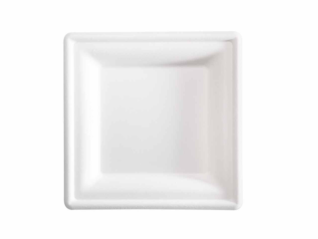 PIATTO QUADR.IN BAGASSA 50pz 16x16cm BPS001BIO50B
