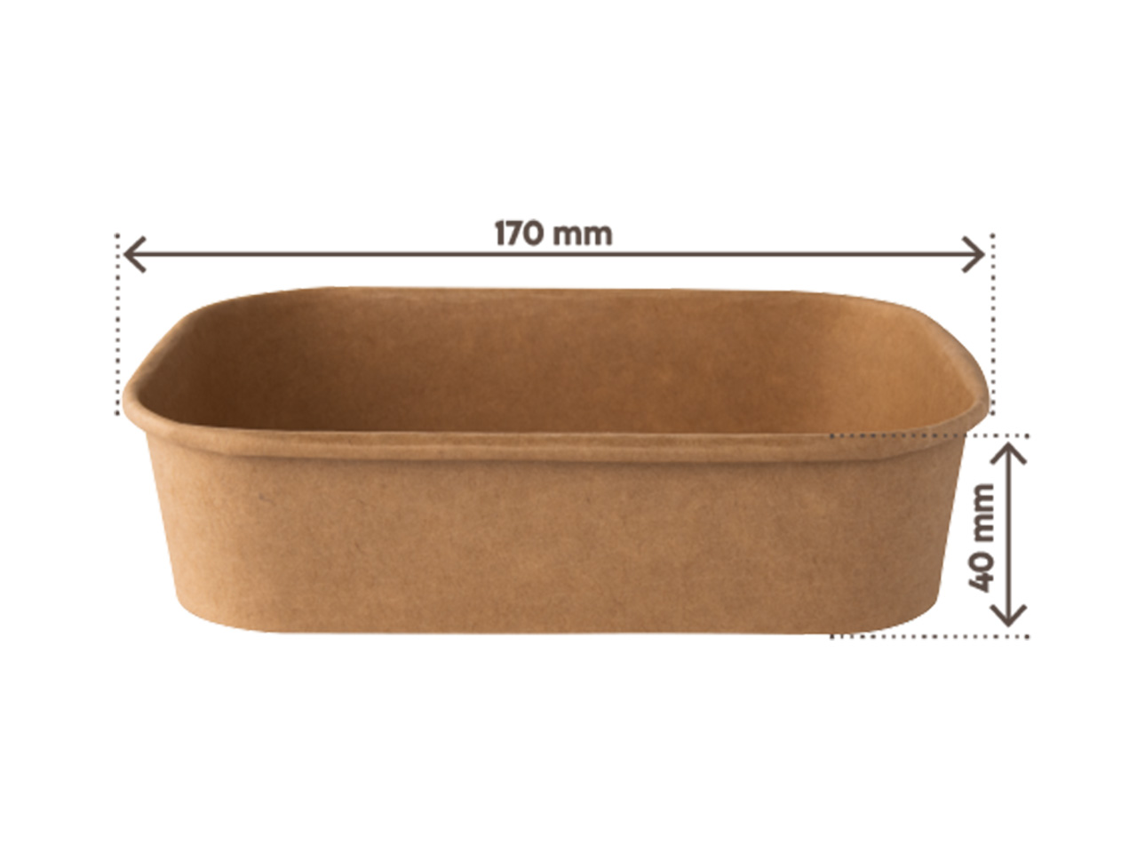 BOWL RETTANGOLARE 500 ML D PBR001BIO50B BOWL RETTANGOLARE 500 ML D PBR001BIO50B