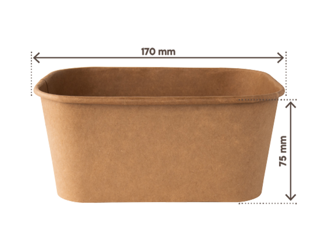 BOWL RETTANGOLARE 1000 ML PBR003BIO50B BOWL RETTANGOLARE 1000 ML PBR003BIO50B