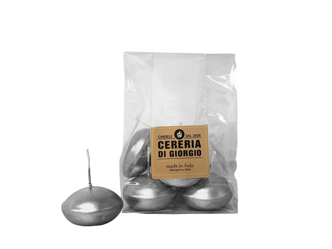 CANDELA GALLEGGIANTE 6PZARGENTO 4106 23