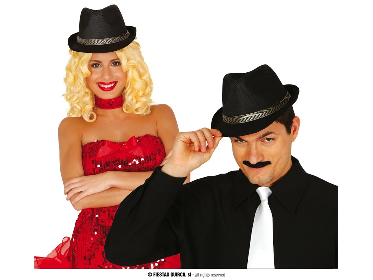 CAPPELLO GANSTER NERO 13368 CAPPELLO GANSTER NERO 13368