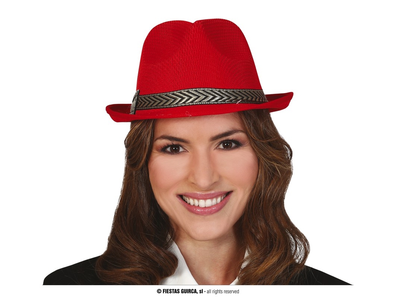 CAPPELLO GANGSTER ROSSO 13488 CAPPELLO GANGSTER ROSSO 13488