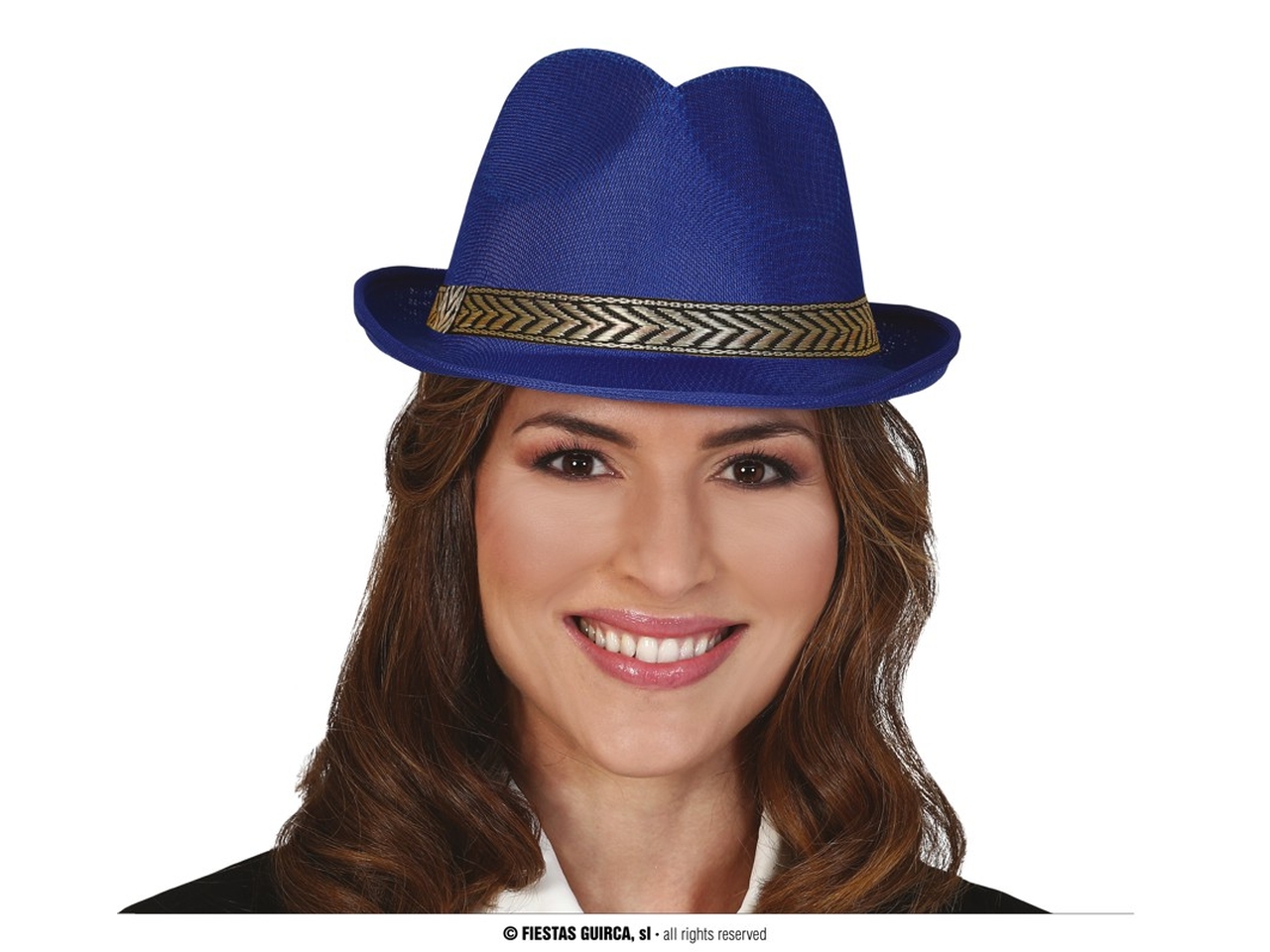 CAPPELLO GANGSTER BLU 13489 CAPPELLO GANGSTER BLU 13489