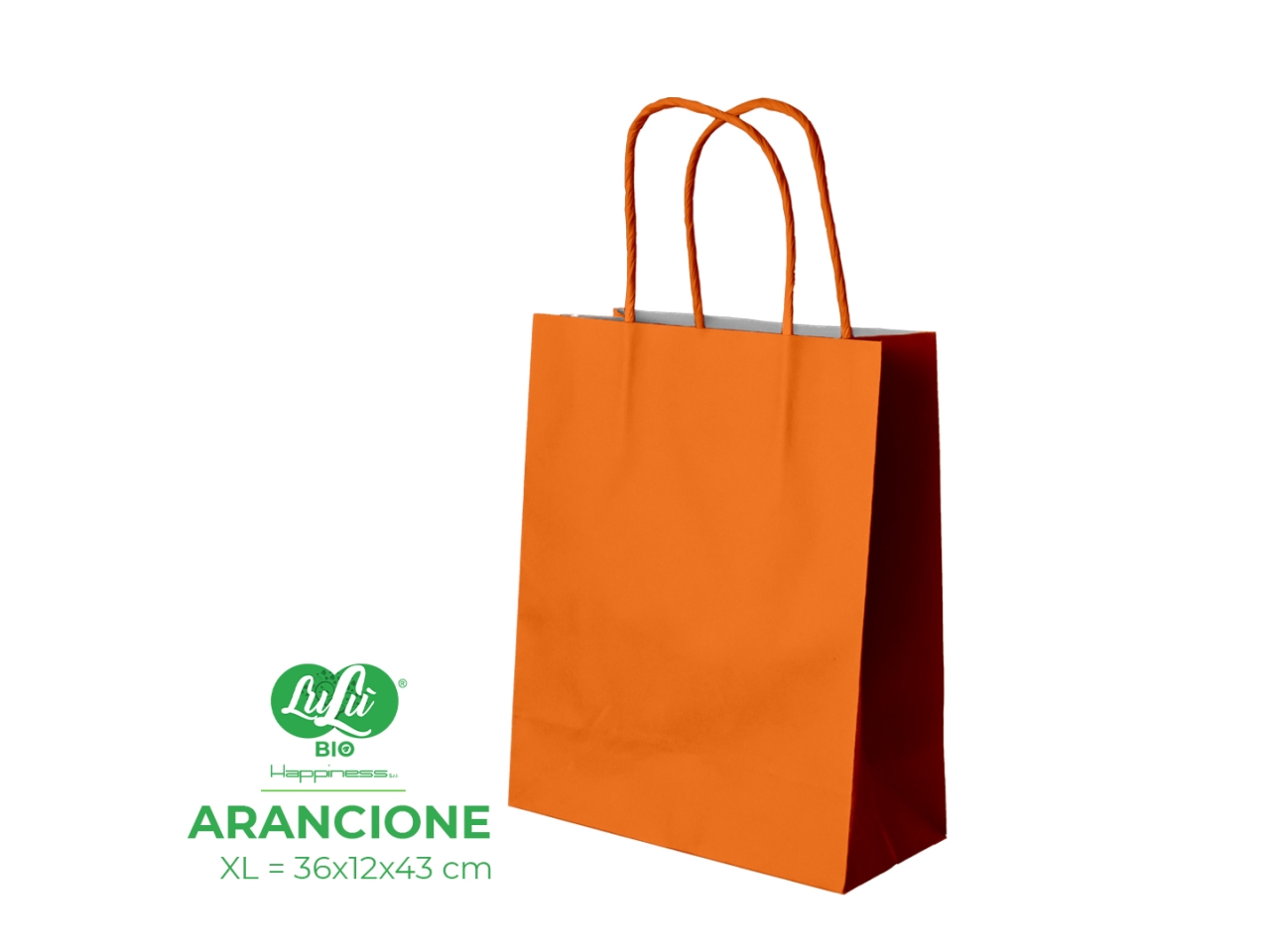 SHOPPER ARANCIONE 36X12X43CM 0973