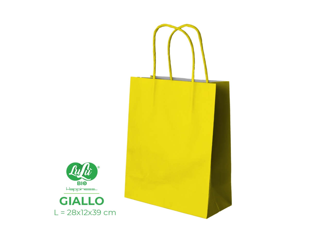 SHOPPER GIALLO 36X12X43CM 0966 SHOPPER GIALLO 36X12X43CM 0966