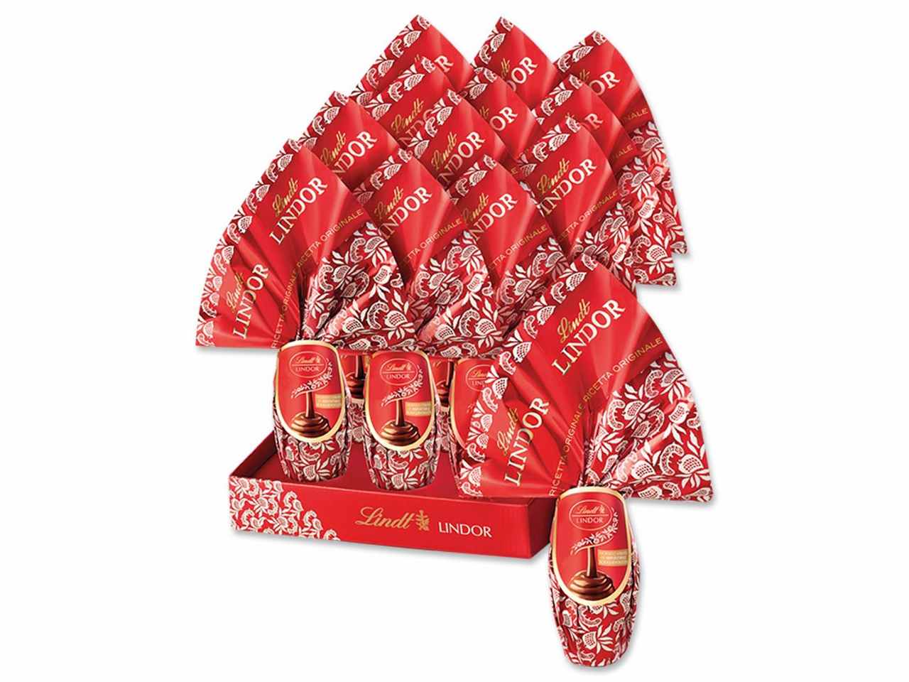 LINDT MINI UOVO LINDOR VINTAGE LATTE 850671