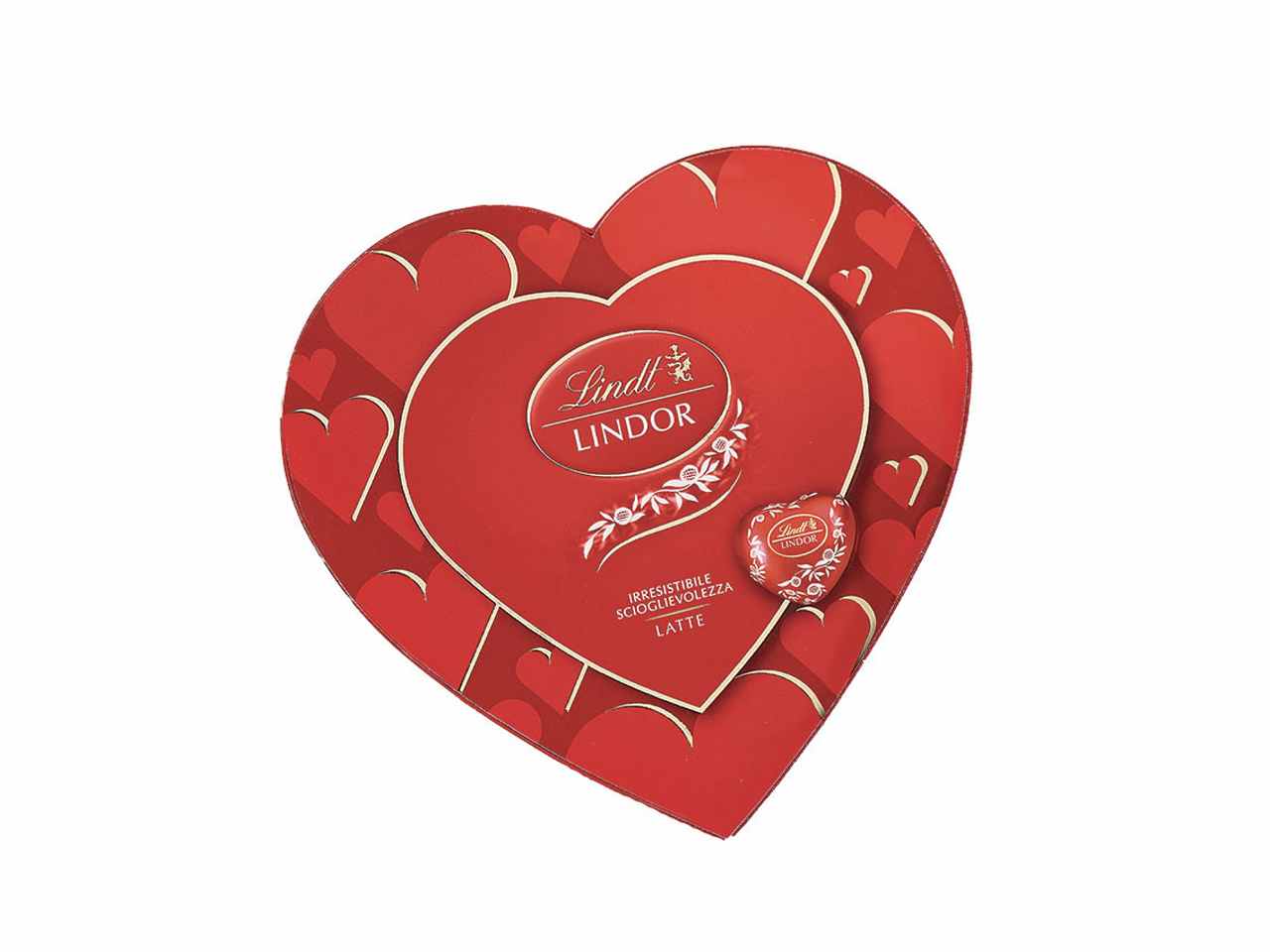 LINDOR SCATOLA CUORE AL LATTE 96 850818
