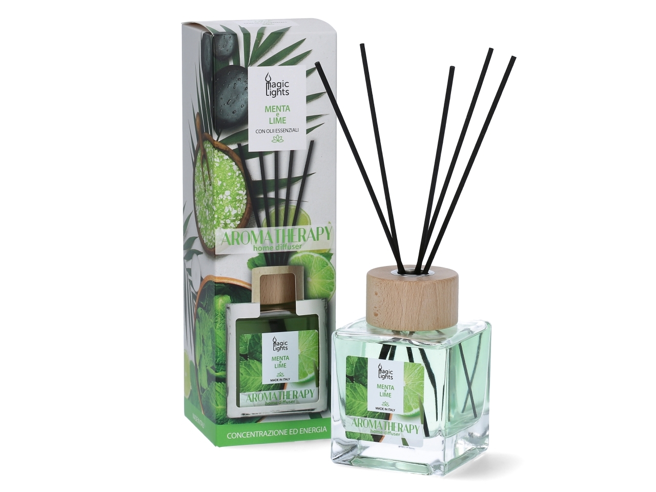 DIFFUSORE 250ML MENTA E LIME 90602 DIFFUSORE 250ML MENTA E LIME 90602