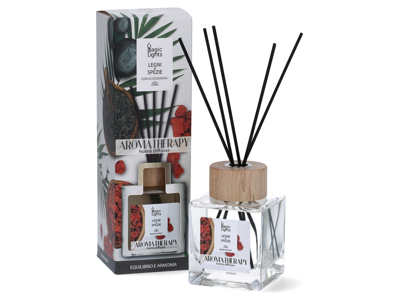 DIFFUSORE 250ML LEGNI E SPEZIE 90603 DIFFUSORE 250ML LEGNI E SPEZIE 90603