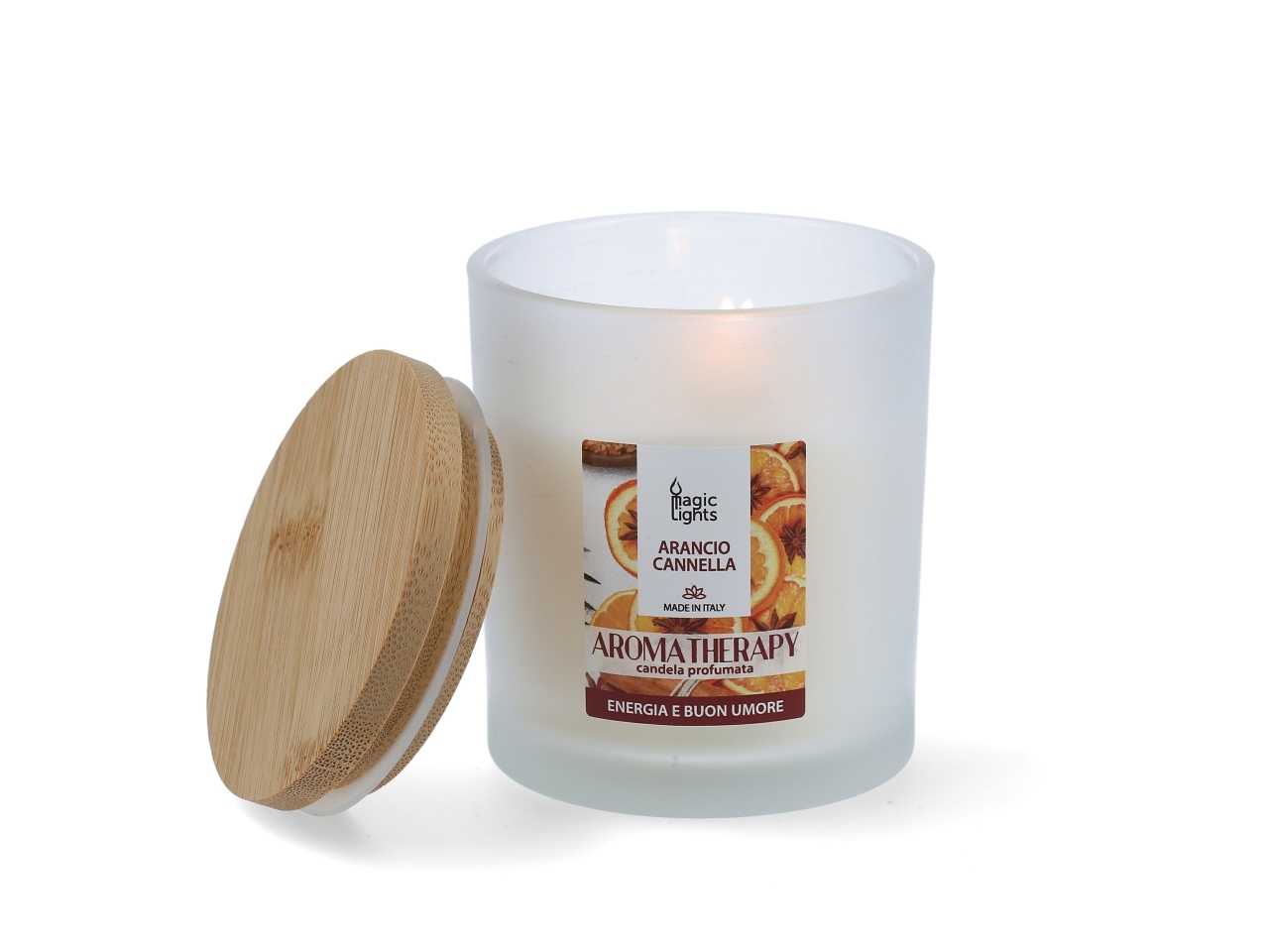CANDELA 170GR ARANCIO CANNELLA 90665