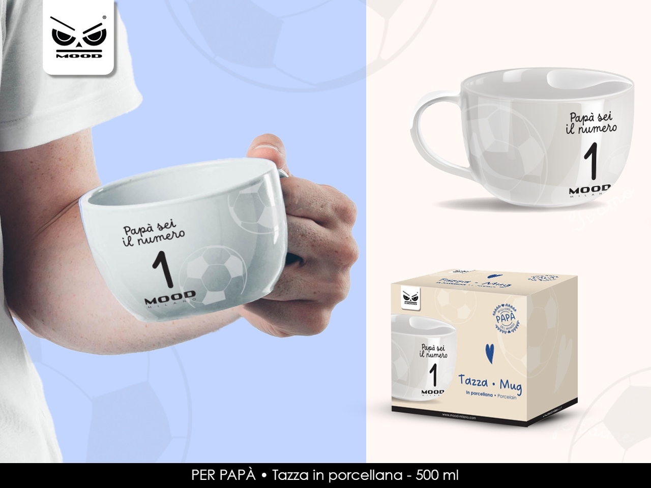 TAZZONE PAPA SEI IL NUMERO 1 ST7775
