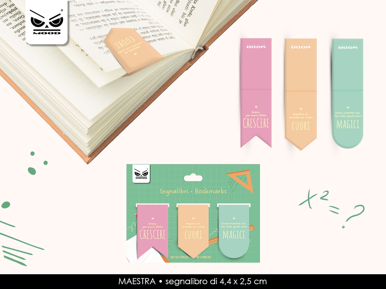 SEGNALIBRO MAMMA MAGNETICO 3PZ ST7780