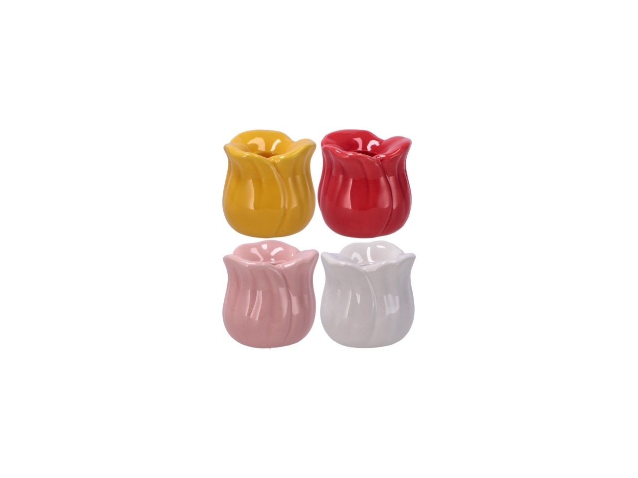 FIORE P.CANDELA CERAMICA 7X7,5CM 110140 FIORE P.CANDELA CERAMICA 7X7,5CM 110140
