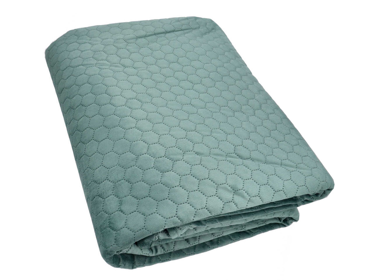 EXAGON QUILT VELL. VERDE 2P LE08100601